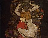 Young Mother by Egon Schiele
